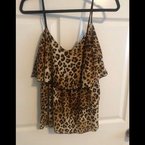 Karlie Leopard Top - Size S
